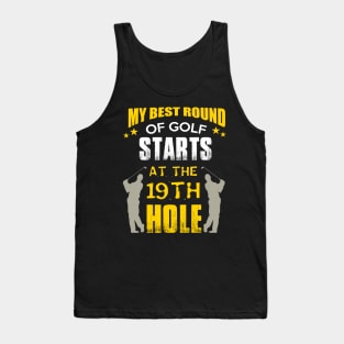 Golf Player Tank Top